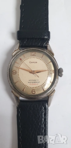 Винтидж механичен часовник Cafor, снимка 9 - Антикварни и старинни предмети - 54134345