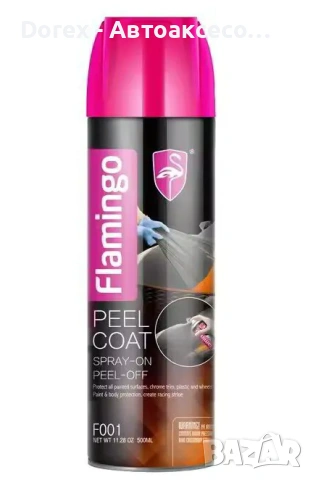 Flamingo -F001 -Спрей Фолио Протектор - Черен