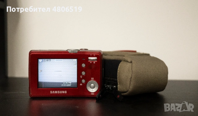 Дигитален фотоапарат - Samsung S750, снимка 3 - Фотоапарати - 54729034