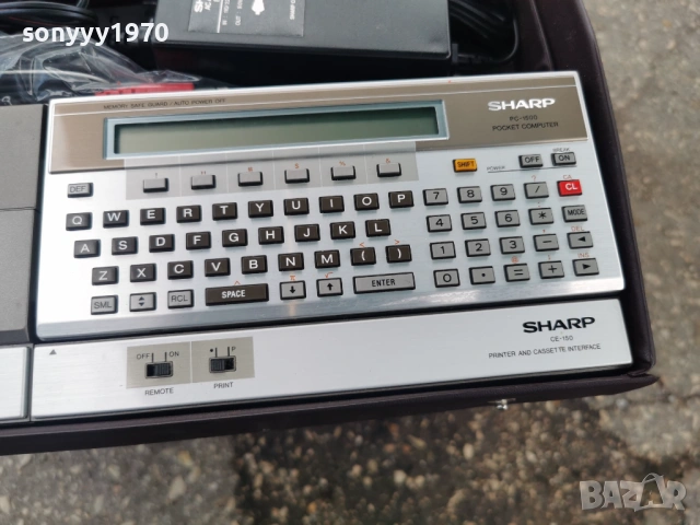 SHARP CE-150 MADE IN JAPAN 2305261852L4, снимка 7 - Радиокасетофони, транзистори - 54654086