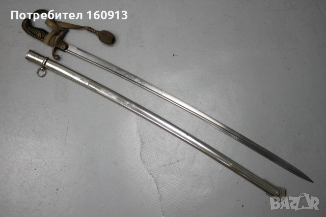 Парадна българска сабя Фердинанд1 "С НАМИ БОГЪ" М1905., снимка 7 - Антикварни и старинни предмети - 54963149