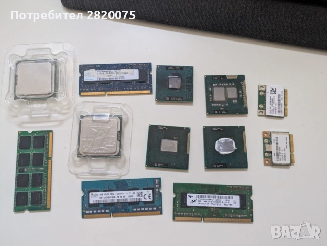 Процесори DDR3 RAM wifi