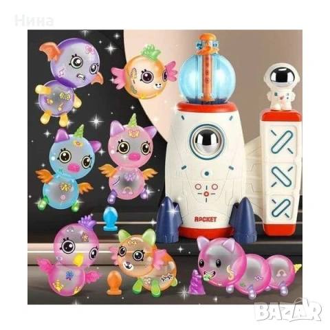 Креативен комплект Направи си сам балонени фигурки Balloon Space Rocket 🚀