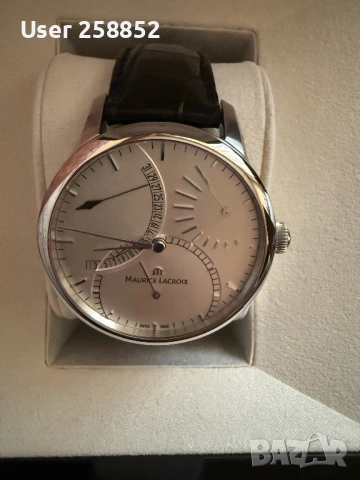 Продавам Maurice Lacroix Masterpiece Retrograde, снимка 3 - Мъжки - 54795060