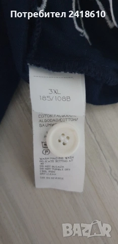 Paul & Shark KIPAWA Made in Italy Cotton Mens Size 3XL ОРИГИНАЛ! Мъжка Блуза., снимка 10 - Блузи - 54874088