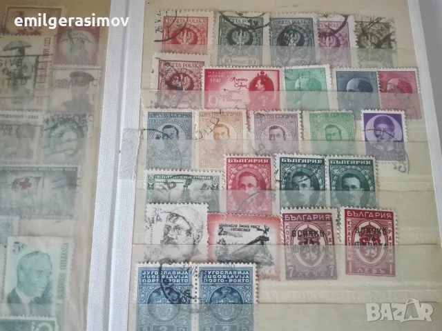 Два класьора с пощенски марки., снимка 14 - Филателия - 55508851