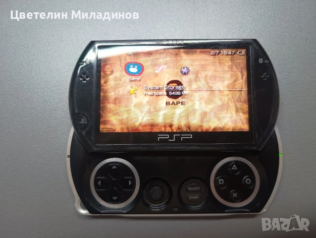 PSP Go N-1004 Преносима конзола, снимка 3 - PlayStation конзоли - 55139905