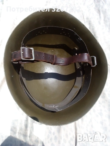 Каска,Шлем,Военен,Български,Стоманен, снимка 6 - Антикварни и старинни предмети - 55073322
