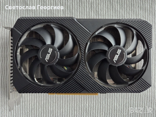 ASUS GTX 1660 Super 6GB - Dual OC Mini, снимка 3 - Видеокарти - 55252691