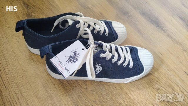 Кецове U.S. Polo Assn. с етикет, тъмно сини, снимка 2 - Кецове - 54591341