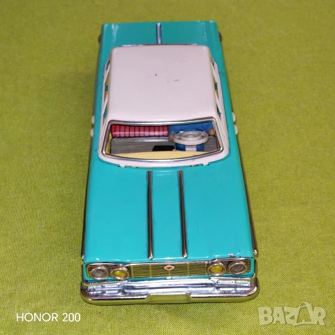 Стара ламаринена играчка,автомобил МЕ 728, Китай. 