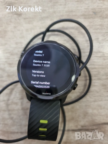 Смарт часовник SUUNTO 7 Black Lime, снимка 2 - Смарт гривни - 54631728