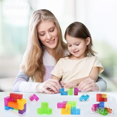 Магически магнитен куб, снимка 4 - Конструктори - 55338281