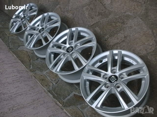 14 цола 5 х 100 мм 4 бр лети джанти - Seat,Skoda,Volkswagen !!! !!!, снимка 5 - Гуми и джанти - 54663393