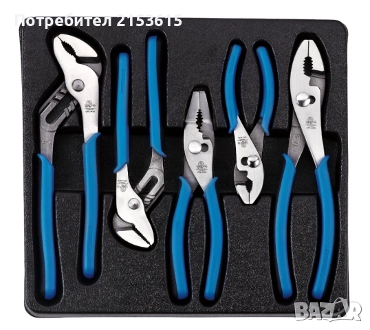 Cornwell Tools 5броя качествени клещи комплект