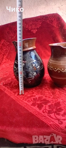 2бр стари керамични кани, снимка 8 - Антикварни и старинни предмети - 54600795