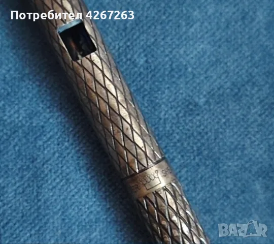 Sheaffer Imperial Sterling Silver винтидж химикалка, снимка 9 - Антикварни и старинни предмети - 55420659