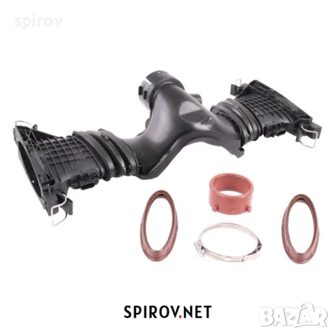 Въздуховод с дебитомери Mercedes OM642 V6 3.0 350CDI A6420902242, снимка 2 - Части - 55701035
