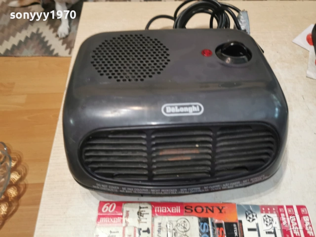 DELONGHI ITALY-КУЛТОВА МЕТАЛНА ДУХАЛКА 3105262041L4, снимка 2 - Отоплителни печки - 54730460