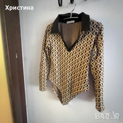 Кожен клин и боди , снимка 3 - Панталони - 54640131