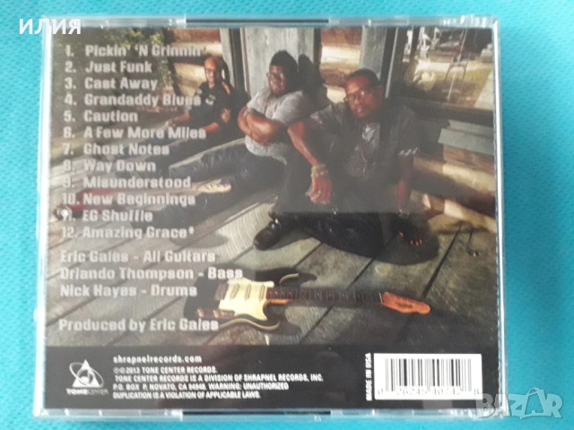 Eric Gales(Blues Rock)-9CD, снимка 8 - CD дискове - 54152077