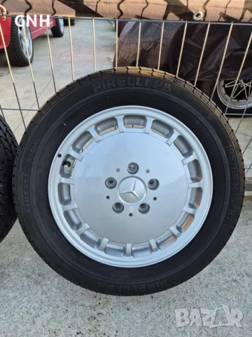 Джанти Lemmerz 15 цола 5х112 , 6j , et49 , 185/65/15 Mercedes 190 W201, снимка 5 - Гуми и джанти - 54459190