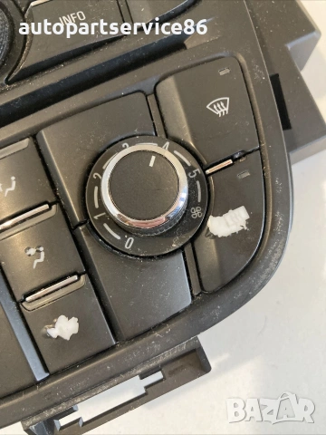 Превключвател / контролен модул за аудио система за Vauxhall Astra 1.3 Cdti (2012) 13346050, снимка 2 - Части - 55013444
