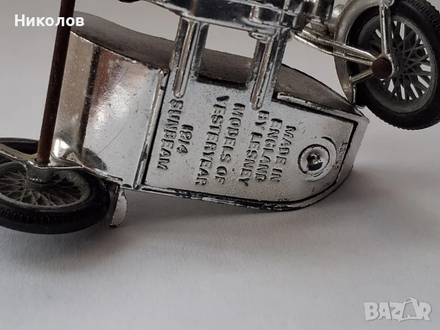 LESNEY MATCHBOX SUNBEAM 1914, Y-8 1/66, снимка 6 - Коли, камиони, мотори, писти - 55516304
