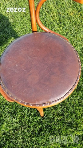 Оригинален антикварен стол THONET, снимка 4 - Столове - 53962434