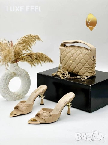 CHANEL ⚜️Дамски Чехли , снимка 4 - Чехли - 54220603