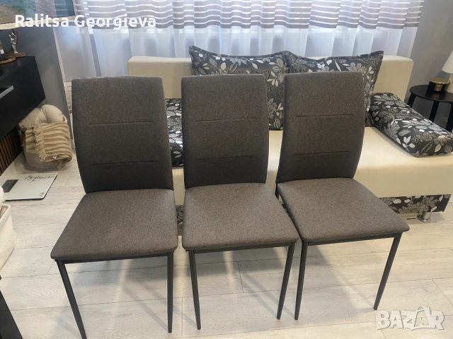 Продавам кухненски разтегаем диван двойка и 6 трапезни стола, снимка 3 - Дивани и мека мебел - 54423803