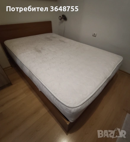 Спалня с повдигащ механизъм и ракла 120/190, снимка 3 - Спални и легла - 54652917