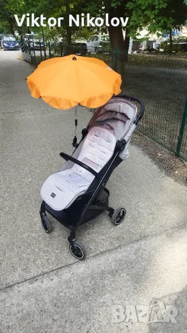 Количка CYBEX Beezy Lava Grey Пловдив , снимка 3 - Детски колички - 55326340