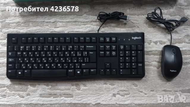 Клавиатура Logitech , снимка 2 - Клавиатури и мишки - 55246470