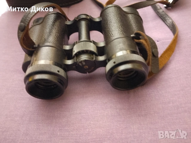 Бинокъл USSR БПЦ 8х30 от соца 1984г. с кутия за през врата, снимка 4 - Оборудване и аксесоари за оръжия - 55146278