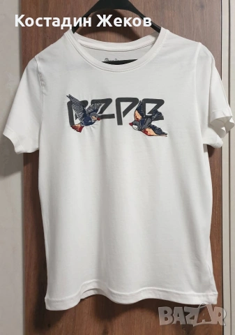  Дамска оригинална тениска памучна. Като нова. Pepe Jeans London. 