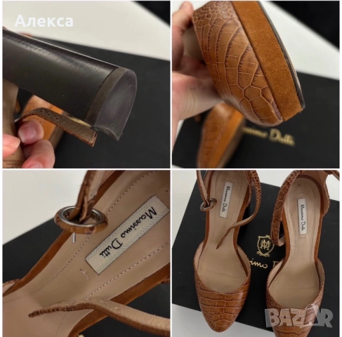 Стилни обувки Massimo Dutti, снимка 2 - Дамски обувки на ток - 54438358