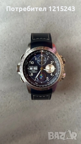Часовник Hamilton Khaki Navy Regatta хронограф и регата таймер. Рядък !