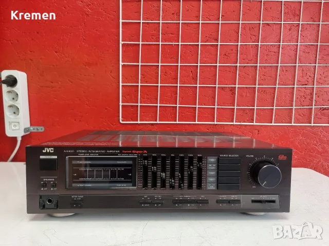 Усилвател JVC A-X400, снимка 2 - Ресийвъри, усилватели, смесителни пултове - 55535624