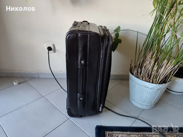 Куфар 2бр колелца "LE-SANDS" Ест. кожа  "53/36/25см"  "10€"!+Доставка!, снимка 4 - Куфари - 55512318