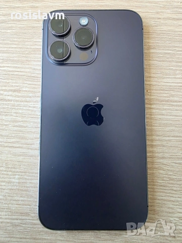Apple iPhone 14 Pro Max 128GB Deep Purple Отличен Гаранция, снимка 2 - Apple iPhone - 55060422