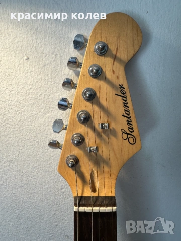 електрическа китара "Santander Stratocaster", снимка 3 - Китари - 54330440