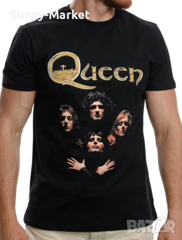 Тениска QUEEN , мъжки дамски и детски тениски , тениска с щампа XS-5XL