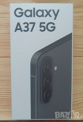 Чисто нов Samsung Galaxy A37 5G (128GB, Awesome Charcoal) + 36 м. Гаранция и пълен комплект екстри!, снимка 3 - Samsung - 55133236