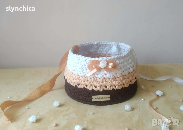 плетен панер 