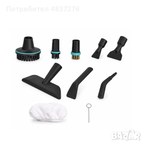 Парочистачка 2500 W с аксесоари, снимка 4 - Парочистачки и Водоструйки - 55587888