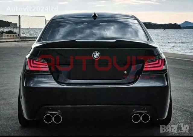 Спойлер за BMW e60 PSM, лип за багажник, заден капак, снимка 3 - Аксесоари и консумативи - 54998302