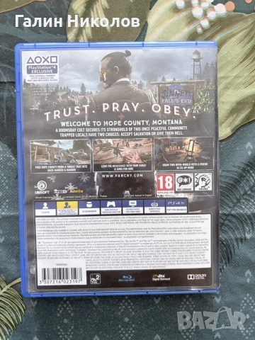 Far Cry 5 за PS4, снимка 2 - Игри за PlayStation - 55351105