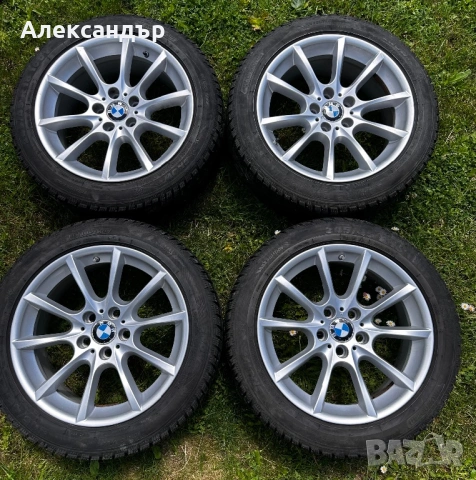 Оригинални джанти 18” BMW style 281 F10 +зимни гуми, снимка 2 - Гуми и джанти - 54731405