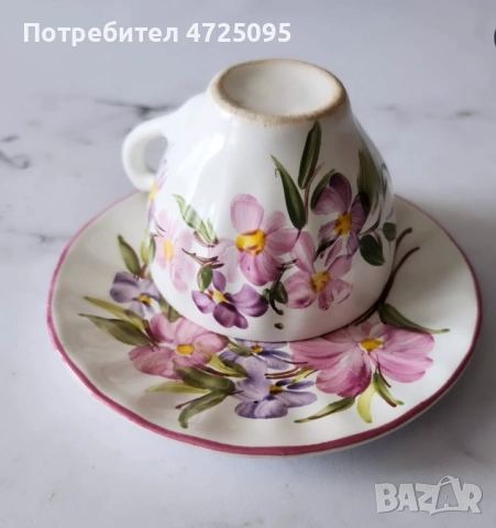 Керамичен двоен сет, снимка 2 - Чаши - 54496889